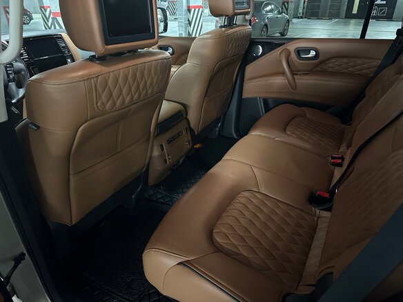 2020 Infiniti QX80 I Рестайлинг 3, жёлтый, 5700000 рублей - вид 13