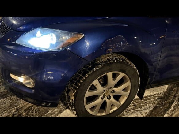 2008 Mazda CX-7 I, синий, 500000 рублей - вид 4