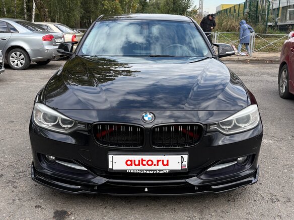 2013 BMW 3 серии 316i VI (F3x), чёрный, 1450000 рублей - вид 1