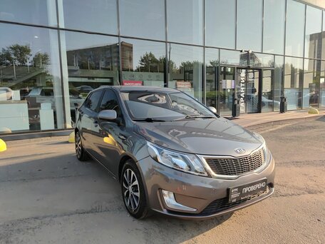 2012 Kia Rio 5-speed III, серый, 648000 рублей, вид 3