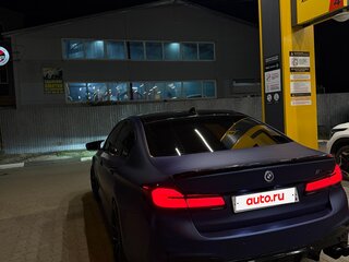2017 BMW 5 серии 530i xDrive VII (G30/G31/G38), синий, 2900000 рублей, вид 5