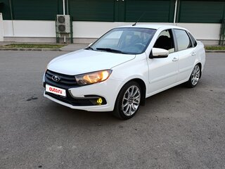 2018 Lada (ВАЗ) Granta I Рестайлинг, белый, 625000 рублей, вид 5