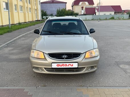 2008 Hyundai Accent ТагАЗ II, бежевый, 315000 рублей, вид 2