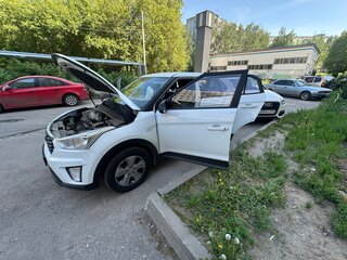 2021 Hyundai Creta I Рестайлинг, белый, 2229000 рублей, вид 2