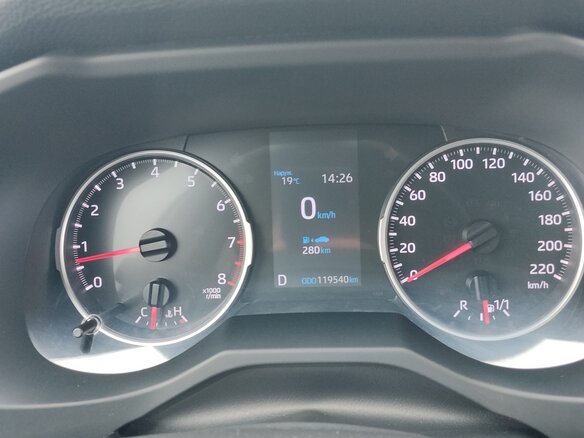 2020 Toyota RAV4 V (XA50), чёрный - вид 7