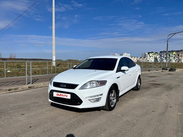 2013 Ford Mondeo IV Рестайлинг, белый, 750000 рублей - вид 6