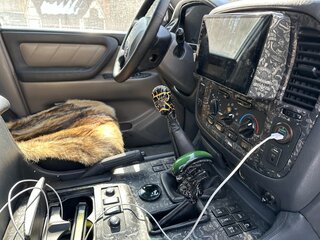2000 Toyota Land Cruiser 105 100 Series, чёрный, 2950000 рублей, вид 5