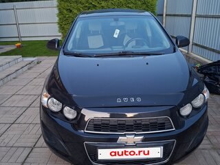 2012 Chevrolet Aveo II, чёрный, 530000 рублей, вид 1