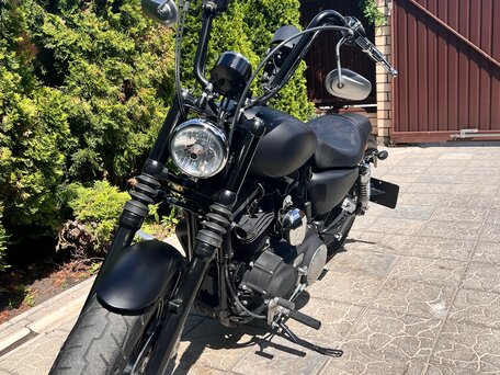 2013 Harley-Davidson Sportster 1200, чёрный, 970000 рублей, вид 2