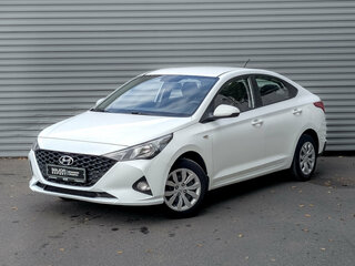 2020 Hyundai Solaris II Рестайлинг, белый, 1070000 рублей, вид 1