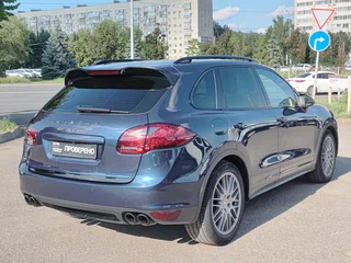 2011 Porsche Cayenne Turbo II (958), синий, 1650000 рублей, вид 5
