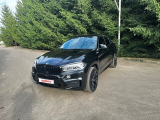 2019 BMW X6 40d II (F16), чёрный, 4900000 рублей, вид 2