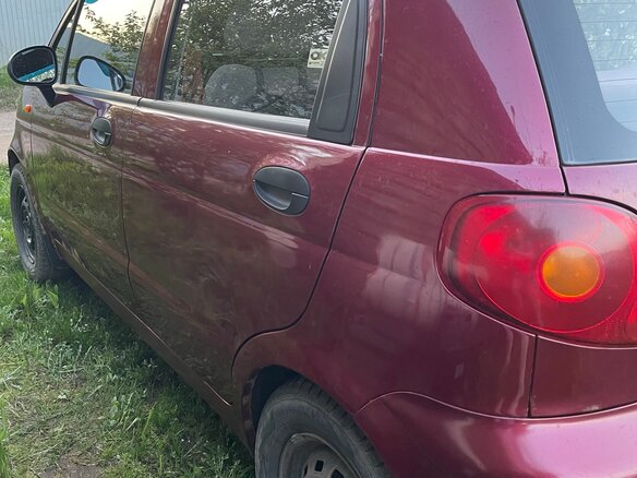 2007 Daewoo Matiz I Рестайлинг, пурпурный, 200000 рублей - вид 3