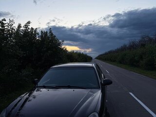 2006 Hyundai Sonata ТагАЗ IV (EF) Рестайлинг, чёрный, 375000 рублей, вид 3