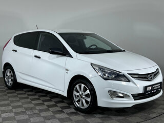 2014 Hyundai Solaris I Рестайлинг, белый, 1050000 рублей, вид 3
