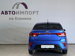 2019 Kia Rio IV, синий, 1310000 рублей, вид 5
