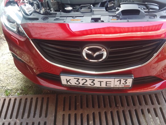 2018 Mazda 6 III (GJ) Рестайлинг, красный, 3400000 рублей - вид 3