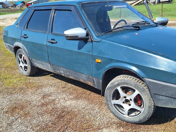 1999 Lada (ВАЗ) 21099, синий, 70000 рублей - вид 2