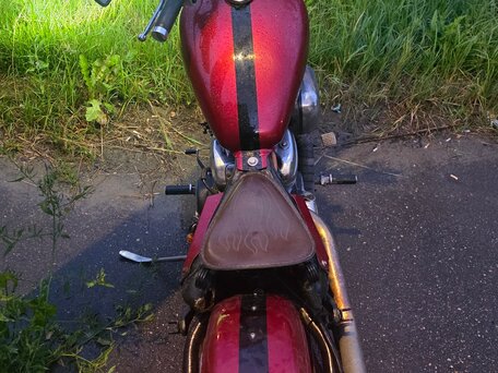 1993 Honda Steed 400, красный, 200000 рублей, вид 5