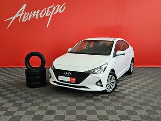 2022 Hyundai Solaris II Рестайлинг, белый, 1399000 рублей, вид 1