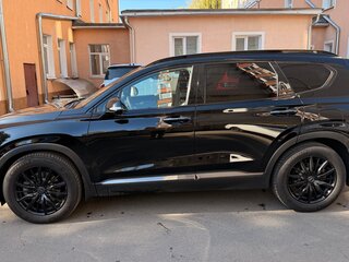2019 Hyundai Santa Fe IV, чёрный, 2500000 рублей, вид 5