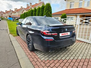 2016 BMW 5 серии 530d xDrive VI (F10/F11/F07) Рестайлинг, синий, 2440000 рублей, вид 4