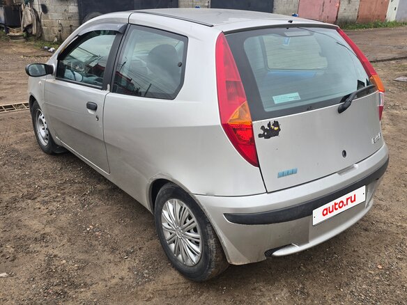 2001 Fiat Punto II, серебристый, 300000 рублей - вид 7