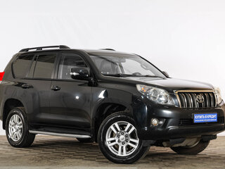 2010 Toyota Land Cruiser Prado 150 Series, чёрный, 2549000 рублей, вид 1