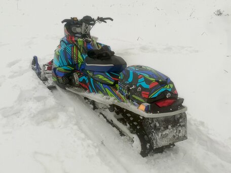 2008 BRP Ski-Doo Summit 800, синий, 600000 рублей, вид 2