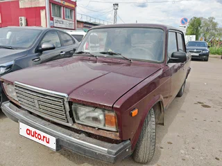 2005 Lada (ВАЗ) 2107, пурпурный, 80000 рублей, вид 2