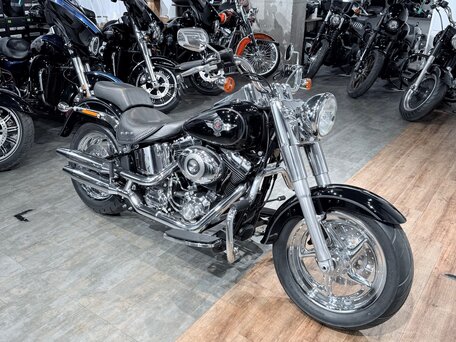 2010 Harley-Davidson Fat Boy, чёрный, 1299000 рублей, вид 1