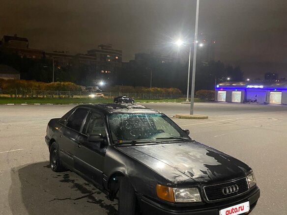 1991 Audi 100 IV (C4), чёрный, 250000 рублей - вид 2