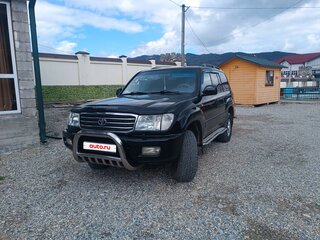 2002 Toyota Land Cruiser 100 Series, чёрный, 1800000 рублей, вид 2