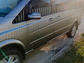 2009 Mercedes-Benz Viano Long L2 I (W639), серый, 1750000 рублей, вид 2