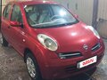 2006 Nissan Micra III (K12), красный, 350000 рублей