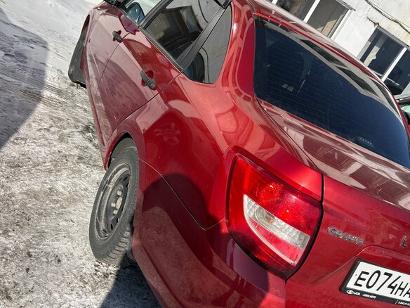 2021 Lada (ВАЗ) Granta I Рестайлинг, пурпурный, 610000 рублей - вид 16