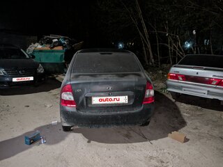 2006 Lada (ВАЗ) Kalina I, чёрный, 60000 рублей, вид 4