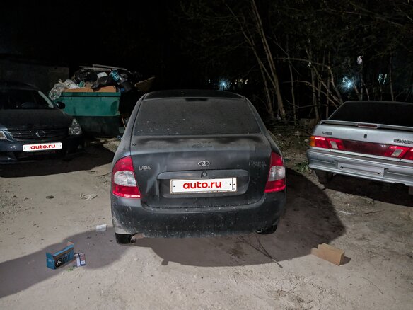 2006 Lada (ВАЗ) Kalina I, чёрный, 60000 рублей - вид 3