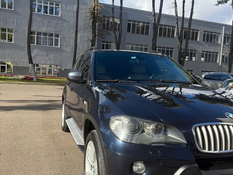2007 BMW X5 48i II (E70), синий, 1200000 рублей, вид 2