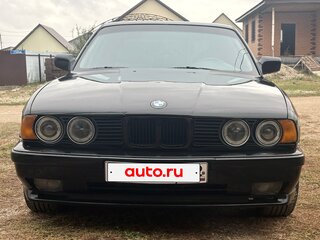 1991 BMW 5 серии 520i III (E34), чёрный, 390000 рублей, вид 1