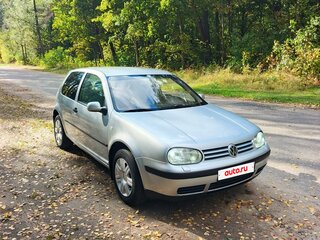 2002 Volkswagen Golf IV, серебристый, 300000 рублей, вид 4