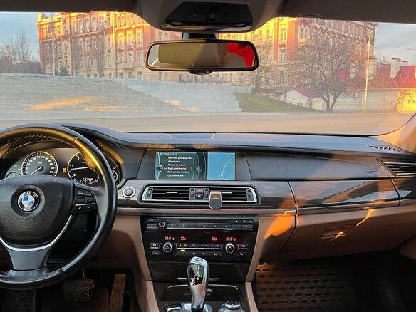 2008 BMW 7 серии 730d V (F01/F02/F04), серый, 1450000 рублей - вид 10