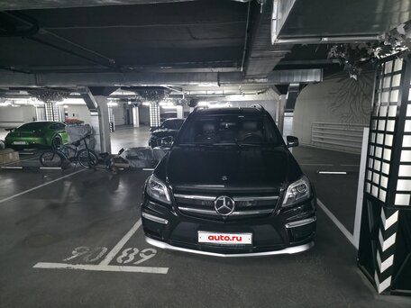 2013 Mercedes-Benz GL-Класс AMG 63 AMG, чёрный, 3200000 рублей, вид 2