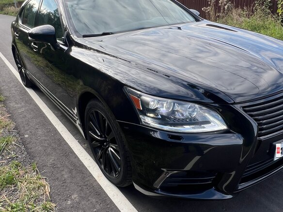 2012 Lexus LS Long 600h L IV Рестайлинг 2, чёрный, 1550000 рублей - вид 4
