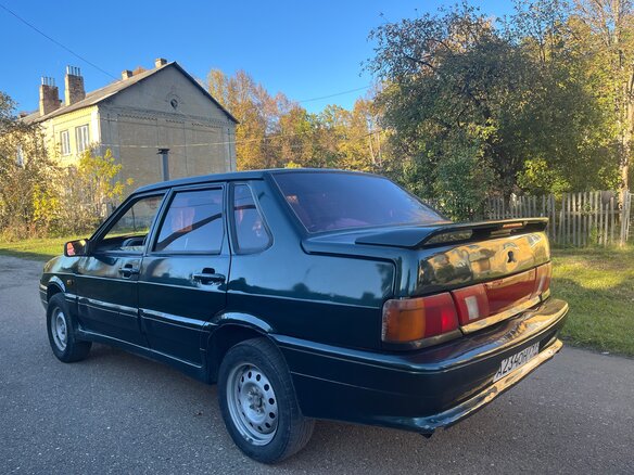 2003 Lada (ВАЗ) 2115, зелёный, 135000 рублей - вид 4