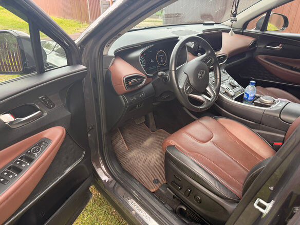 2021 Hyundai Santa Fe IV Рестайлинг, коричневый, 3450000 рублей - вид 13