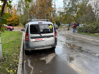 2018 Lada (ВАЗ) Largus Cross I, серебристый, 580000 рублей, вид 5