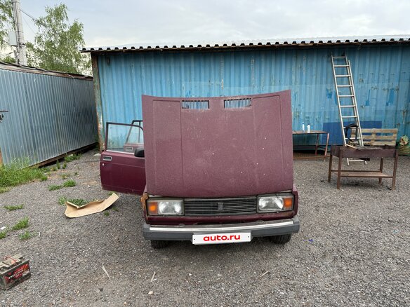 2001 Lada (ВАЗ) 2104 5-speed, пурпурный, 85000 рублей