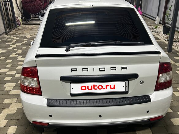 2011 Lada (ВАЗ) Priora I, белый, 430000 рублей - вид 3
