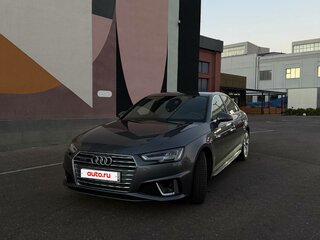 2019 Audi A4 V (B9), серый, 3550000 рублей, вид 2